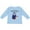 AE-Light Blue, variant on Inktastic Happy Birthday, Nana- Cute Penguins Boys or Girls Long Sleeve Toddler T-Shirt