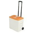 thumbnail image 2 of University of Tennessee Volunteers  28 QT Laguna Soft Top Wheeled Cooler by Igloo, White and Orange, 2 of 12