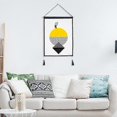 thumbnail image 4 of Nordic Macrame Wall Hanging Tapestry Geometric Cotton Linen Wall Art Background Cloth Home Decor Ta, 4 of 5
