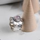 thumbnail image 3 of Minnieouse Anillo de plata joyería de moda dedos colgante abierto Retro exquisitos suministros de boda hermoso cristal brillante regalo de fiesta Ropa, zapatos y accesorios Miscelánea Minnieouse AP018723-01, 3 of 6
