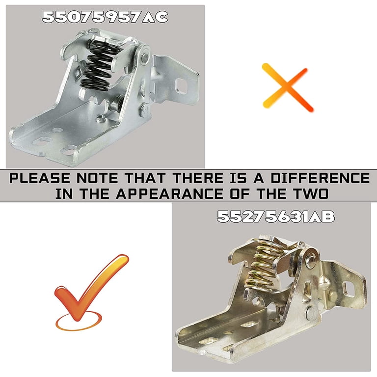 Upper Left Driver Side Front Door Hinge For 2002-2011 Dodge RAM 1500/2500/3500 & Dakota - Replaces OEM# 55275631AB