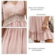 thumbnail image 5 of Vestido casual de verano Nikou con mangas cortas y escote en V, 5 of 6
