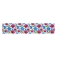 thumbnail image 2 of MKHERT Poppies Cornflowers and Stripes Table Runner Home Decor for Kitchen Dining Wedding Party 16x72 Inch, 2 of 2