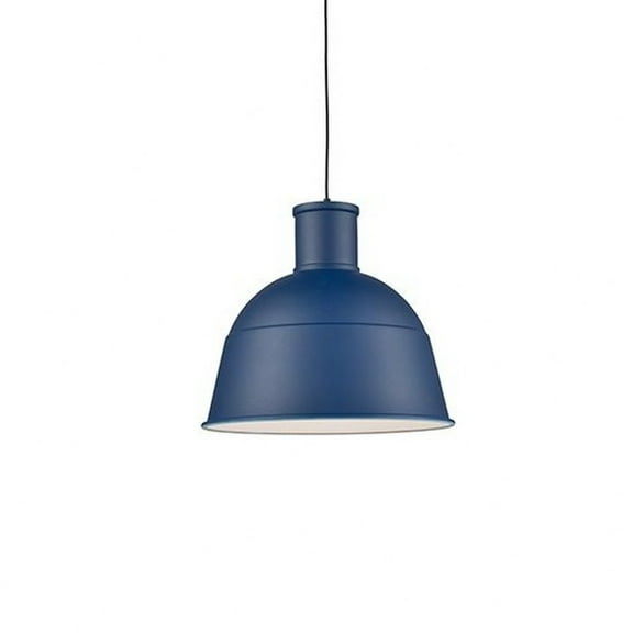 493522-IB-Kuzco Lighting-Irving - 1 Light Pendant-21 Inches Tall and 22 Inches Wide-Indigo Blue Finish    -Traditional Installation