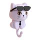 thumbnail image 2 of Gancho adhesivo para abrigos,Gancho para abrigos creativo lindo gato llavero adhesivo,Gancho de pared para colgar ganchos decorativos para llaves,Abrigo bufanda sombrero toalla llavero colgante, 2 of 8