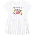thumbnail image 3 of Inktastic Dads' Little Jellybean Cute Easter Candy Girls Baby Dress, 3 of 5