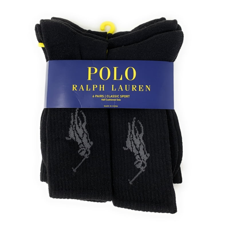 polo socks black