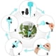 thumbnail image 5 of 6 uds., estacas automáticas para riego de plantas, dispositivos de riego automático para vacaciones en interiores y exteriores, riego de plantas en macetas, 5 of 5