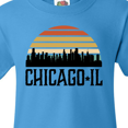 thumbnail image 4 of Inktastic Chicago Illinois Skyline Vintage Youth T-Shirt, 4 of 5