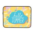 thumbnail image 7 of Banner Design Hello Summer 17 inch Portable Laptop Sleeve Compatible with MacBook Air Notebook Computer Case for Men Women College School Students, 7 of 7