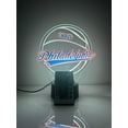 thumbnail image 5 of American Pro Basketball Sports Fan Team Sports Themed Ball Lamp Night Light LED Personalized Free Name Room Man Cave Decor 16 Colors & Remote, Made in America! (Philadelphia), 5 of 8