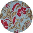 thumbnail image 3 of Safavieh Soho Blue Contemporary Rug - Runner 2'6" x 8', 3 of 4