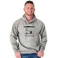 thumbnail image 5 of Rainy BBQ Grill Funny Windy Novelty Hoodie Hooded Sweatshirt Men Brisco Brands L, 5 of 6