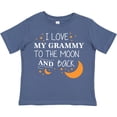 thumbnail image 3 of Inktastic I Love My Grammy to the Moon and Back Boys or Girls Toddler T-Shirt, 3 of 5