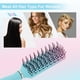 thumbnail image 5 of Cepillo de Cabello Ventilado Unique Bargains con Cerdas con Punta de Bola, Cepillo Ventilado para Secar Cabello Mojado Corto Rizado o Liso, Cepillos para Cabello para Mujeres y Hombres Rosa Azul Lago, 5 of 7