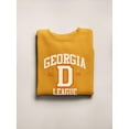 thumbnail image 3 of Georgia D League Sports Style Sweatshirt Men -Image by Shutterstock, Male XX-Large, 3 of 4