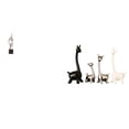 thumbnail image 1 of Estatua de arte abstracto,Estatua de arte abstracto Escultura de resina moderna,Colección creativa de figuras de resina para manualidades,Estatua de ciervo alce,Estatua de jirafa de, 1 of 8