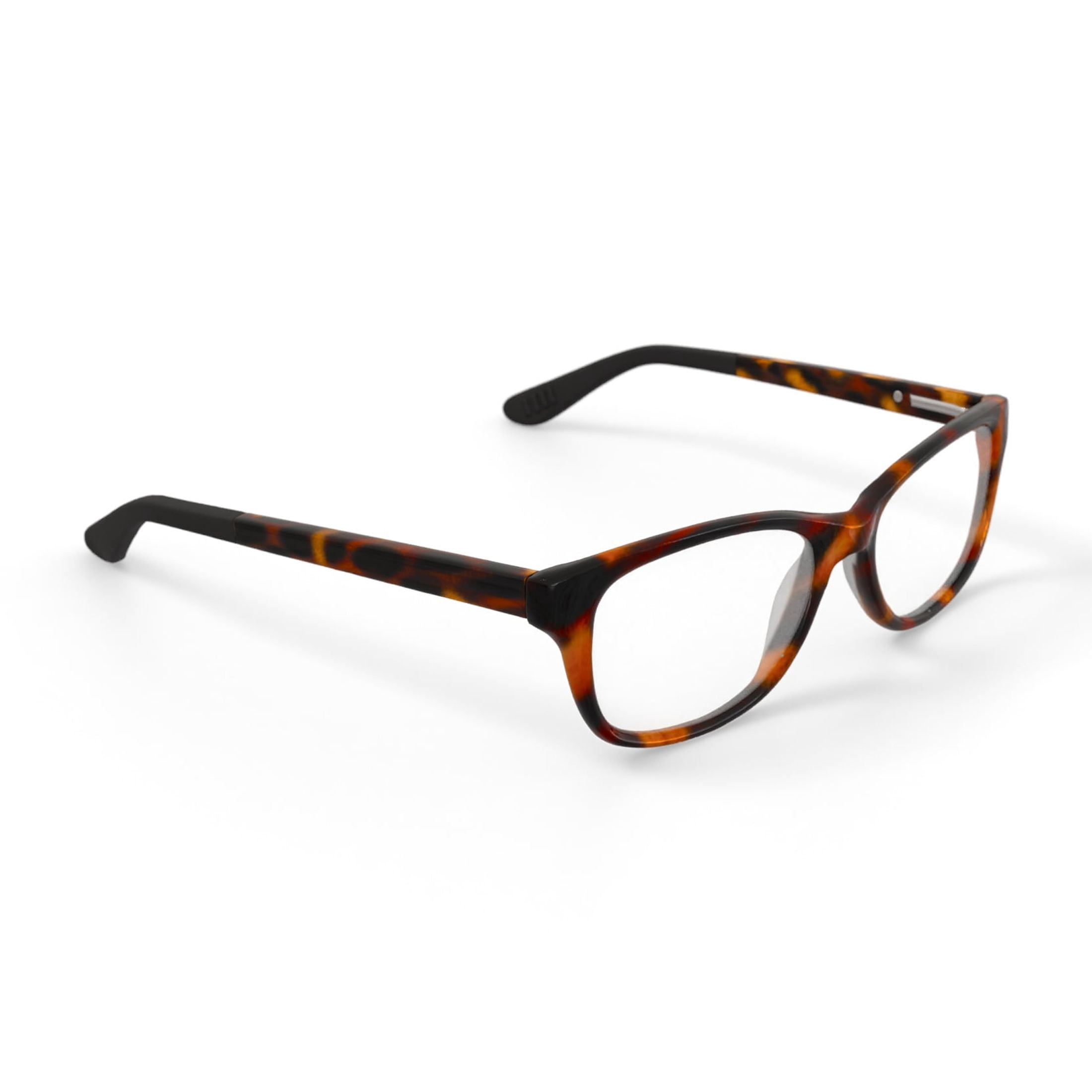 Jonas Paul Youth Miles/Maddie Square Prescription Eyeglasses with Case, Brown Tortoise