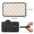 thumbnail image 3 of Bingfone Car Four-Season Universal Armrest Box Mat,Car Armrest Seat Cover Soft Leather Waterproof Armrest Cover Center Console Mat-Corgi with Hearts, 3 of 7
