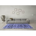 thumbnail image 3 of Ahgly Company Indoor Rectangle Oriental Blue Traditional Area Rugs, 5' x 7', 3 of 4