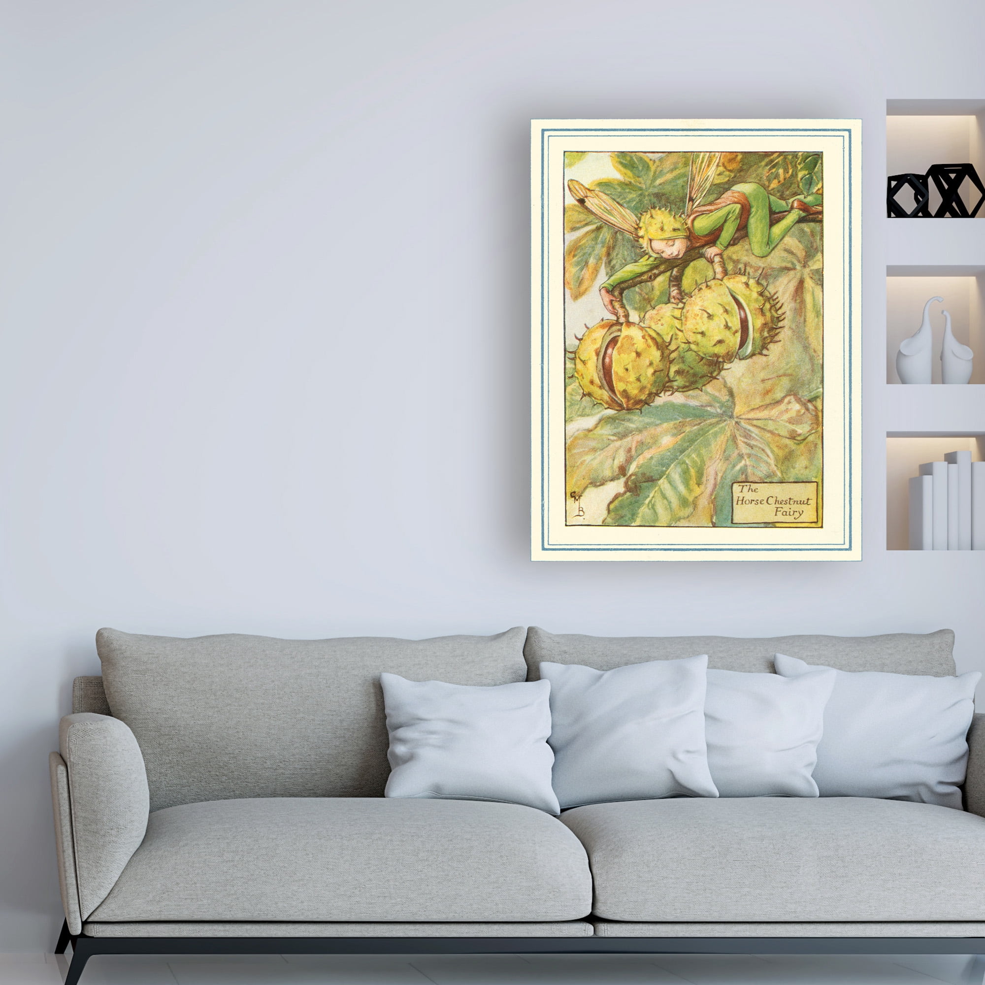 Trademark Fine Art 'The Horse Chestnut Fairy' Canvas Art by Vision Studio