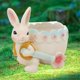 thumbnail image 4 of Rabbit Unique Flower Pots Rabbit Flower Pots Succulents Planter Garden Pots Decorative Flower Pots,, 4 of 5