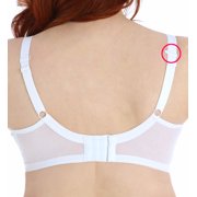Elomi Women's Plus-Size Energise Underwire Sport Bra, White