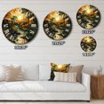 thumbnail image 4 of Designart "Bamboo Whisper Asian beauty V" Asian Oversized Wall Clock, 4 of 5