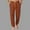 Orange, variant on Men's Casual Checkered Loungewear Drawstring Elastic Waist Pant Cuffed Home Sleep With Pockets
