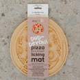 thumbnail image 4 of Dexypaws: Enrichment Lick Mat: Pup-peroni Pizza - Grooved Silicone Dog Feeding Dish, Spread Food Or Treats Onto The Mat, Pet Soothing, Suction Back, 4 of 7