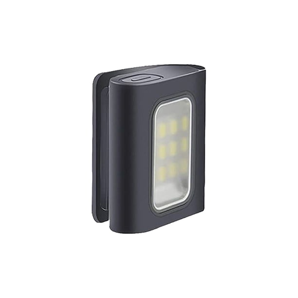 Soidarity Lámpara Iluminación brillante Brillo Clip recargable Advertencia magnética Linterna de emergencia de silicona Correr Subir Noche Estufas de camping Soidarity OD029880-00B