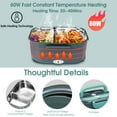thumbnail image 2 of Electric Lunch Box 60W Food Heater, 2 of 3