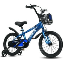 16" Kids Bike for Boys and Girls, Wanan Boys Bicycles with Training Wheels for Kids Ages 4-8, Blue