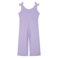 thumbnail image 4 of Youmylove Girls' Jumpsuits & Rompers Kids Girls Sleeveles Suspenders Romper Jumpsuit With Belt Long Straight Pants With Pockets Trendy Overalls Jumpers 7-8 Years, 4 of 6
