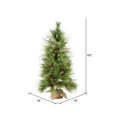 thumbnail image 3 of Vickerman D191440 Arbre de Pin Artificiel Ridgeville de 48 Pouces avec 150 Embouts, 3 of 3