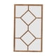 thumbnail image 4 of Espejo de pared con imitación de ventana, decoración de pared, moderno y fácil de usar. Color de madera, 4 of 9