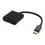 UPC: 0821455054567 | Addon 8in Displayport To Hdmi Adapter Cable Adapter Displayport Male To Hdmi Female 7.9 In Black