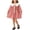 Red, variant on StSilkitty Dress for Girls Plaid Cotton Long Sleeve Collared Bowknot A-Line Dresses Fall Lightweight Casual Outfits