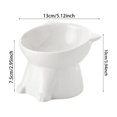 thumbnail image 3 of TIELUTT Elevated Feeder Bowls For Cats and with Adjustable Stand and Base Raised Slow Feeder Cat Bowl Slow Dog Feeder Bowl Slow down Dog Bowl Pet Water Bowl Mat Small Elevated Pet Feeder for Medium D, 3 of 6