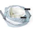 thumbnail image 4 of LinYooLi Nylon Tote Bag for Women Puffer Crossbody Bag Lightweight Shoulder Bag Padded Hobo Crescent Bag Dumpling Bag, 4 of 6