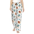 thumbnail image 2 of Lsque Various Turtle Print Women's Pajama Pants, Lounge Pant - Comfortable Home Wear,Elastic Waistband, Stylish Design-Medium, 2 of 9