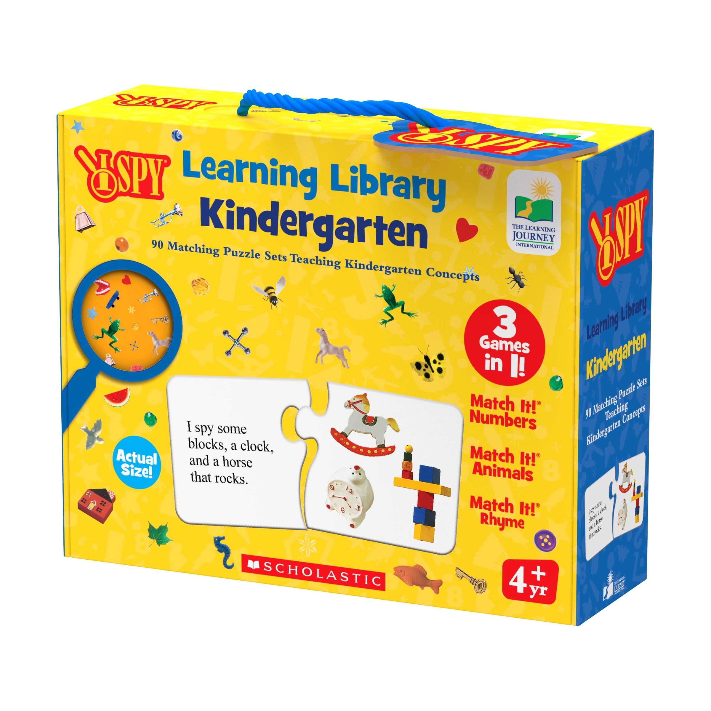 The Learning Journey Learning Library - I SPY - Kindergarten