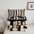thumbnail image 5 of Manfei Woodland Deer Full Size Comforter Sets,Tall Pine Bedding Comforter Set,Brown,Black Reversible,3pcs,1 Comforter and 2 Pillowcases, 5 of 7