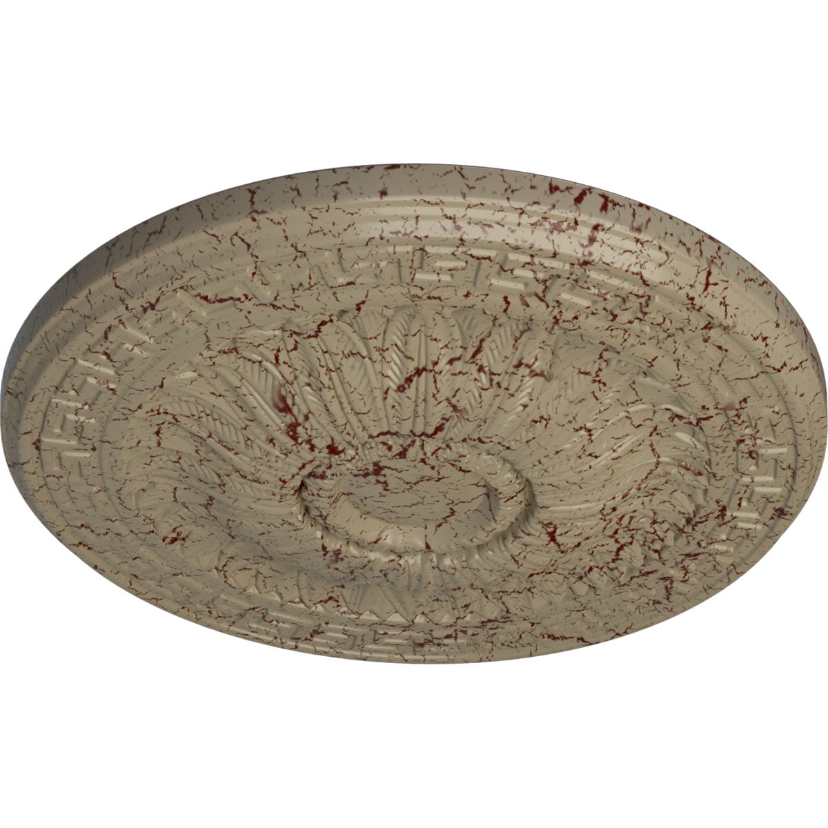 Ekena Millwork 20" Ceiling Medallion | Primed Urethane, Fits Canopies Up To 3-7/8", Classic Design