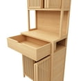thumbnail image 2 of 1 - 2 Drawer Bamboo Tea Storage / Enhances Home's Natural Ambiance, 2 of 6