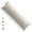 Khaki, variant on Zonli Wheat Short Decorative Body Pillow – Quilted 100% Washed Cotton & Velvet Dual-Sided Cover, Adjustable Loft for Side Sleepers, Green