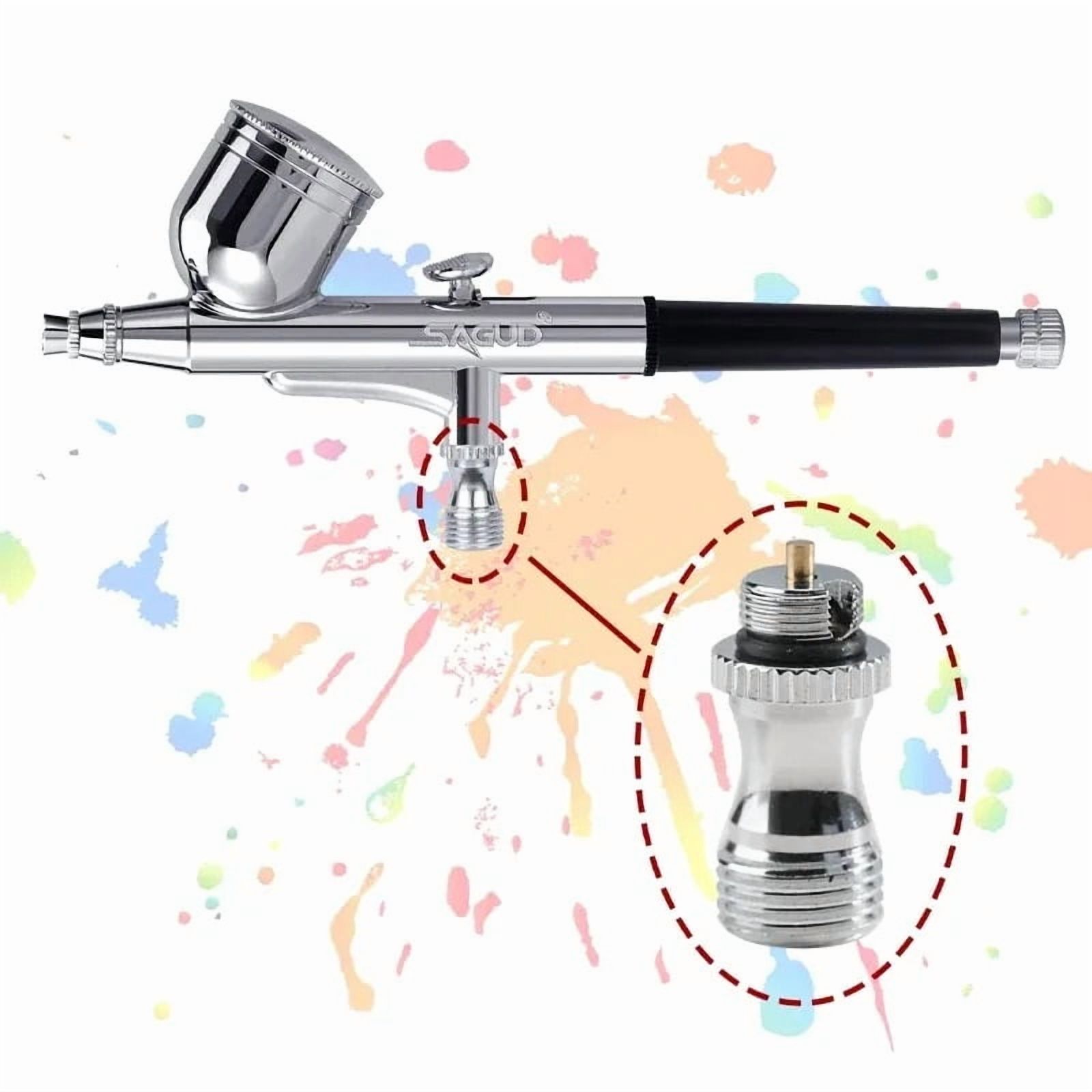 Stainless Steel Air Double Action Airbrush Parts Valve Air Brush Paint Spray Tool Accessories for Double Action Airbrush Parts ,Efficient & Easy to use