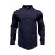 thumbnail image 5 of Blusa y camisa de manga larga con cuello vuelto para hombre, estilo informal, color liso, con solapa, bolsillo y botones, de poliéster., 5 of 8