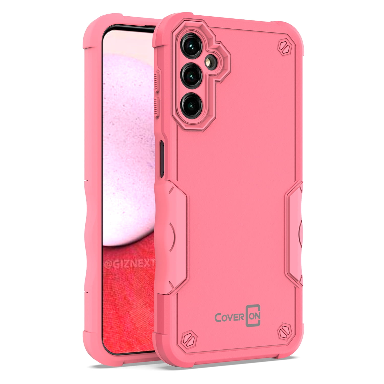 CoverON For Samsung Galaxy A14 5G Phone Case, Military Grade Heavy Duty  Rugged Cover Grip, Pink 