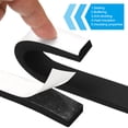 thumbnail image 3 of Sellos para puertas, 2 rollos de cinta de sellado de espuma de 3/8" W x 3/16" T, tira de aislamiento negra (6.56 pies de longitud) 1" W x 3/8" T 2, 3 of 5